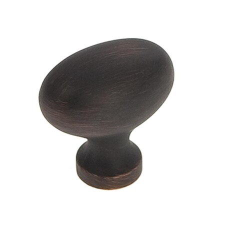 Hd Belwith 1.25 in. Oval Knob- Vintage Bronze BWP3054 VB